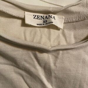 Zenana Women's Cream Blouse